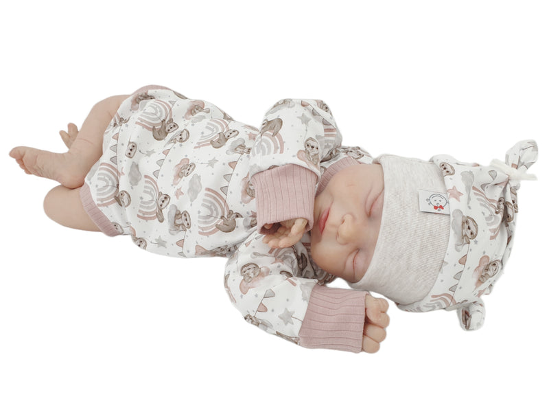 Body kurz und lang ärmelig auch als Baby Set Faultiere Regenbögen von Atelier MiaMia