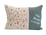 Atelier MiaMia birth pillow - name pillow with embroidery - panel - photo