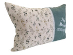 Atelier MiaMia birth pillow - name pillow with embroidery - panel - photo