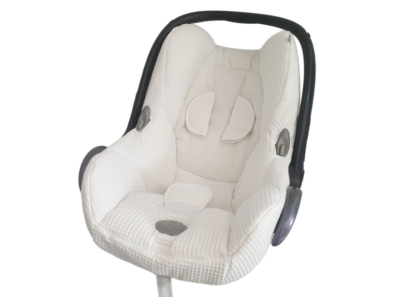 Maxi Cosi baby seat cover, replacement cover or fitted cover dark grey/duskymint