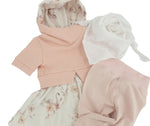 Girly Sweater Baby Kind Größe 68-140 Designer Limitiert aprico von Atelier MiaMia